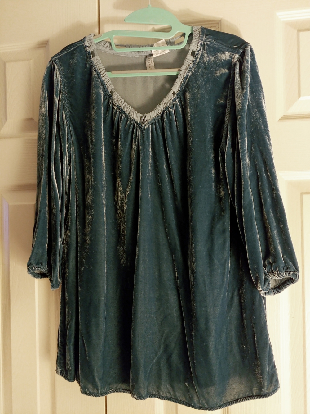 Sahalie Women's Velvet V-Neck Tunic